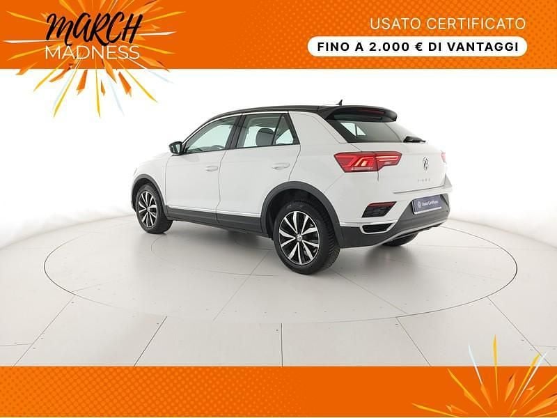 Usata VW T-Roc Style 116 CV (85 kW) 2020 Pure white nero SUV