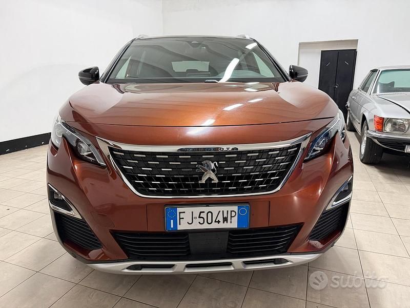 Marrone Usata 2017 Peugeot 3008 GT-line Tre volumi | 12.999 € (Buon prezzo) - Immagine 1/4