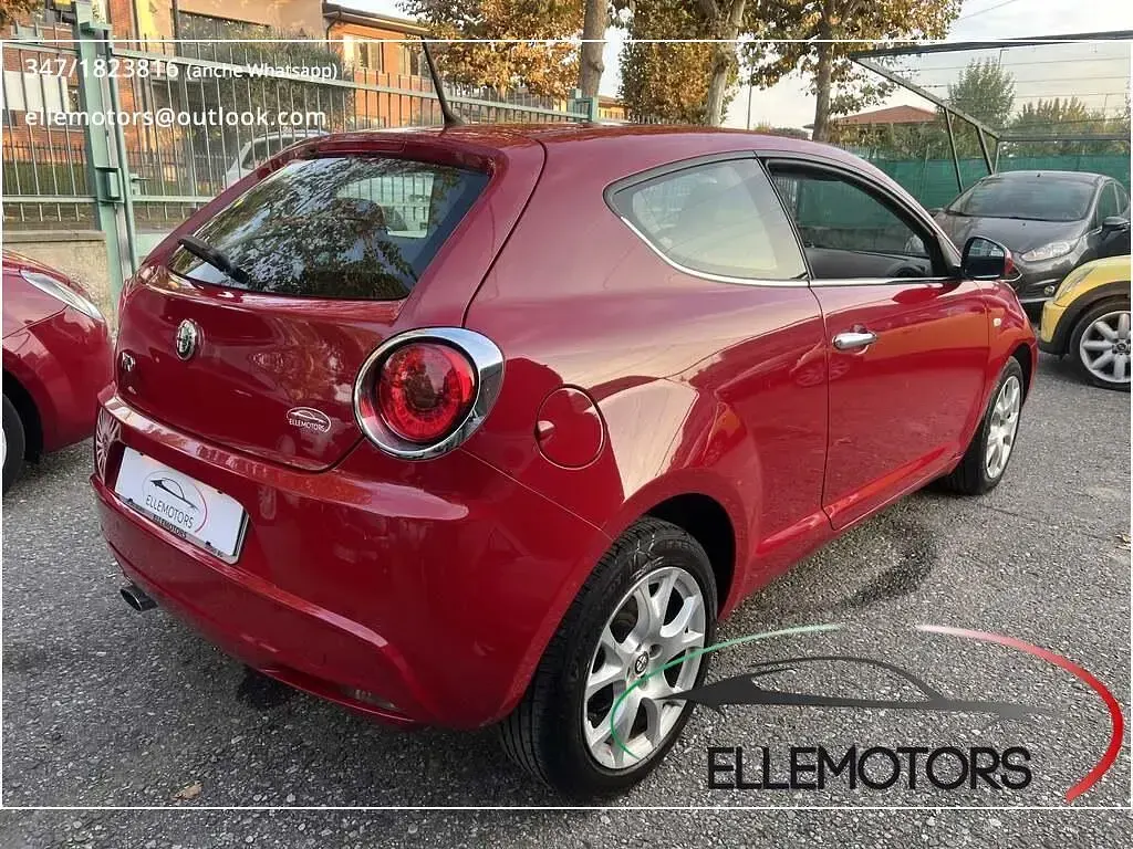 Usata Alfa Romeo MiTo Distinctive 105 CV (77 kW) 2011 Rosso Utilitaria