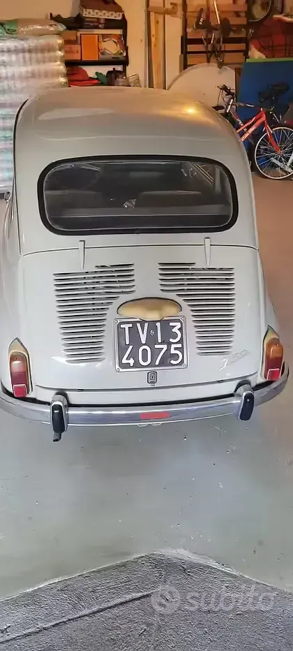 Usata Fiat 600 1960 Grigio Utilitaria