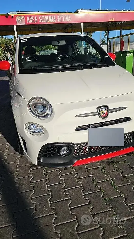 Usata Abarth 500 145 CV (106 kW) 2017 Bianco Berlina