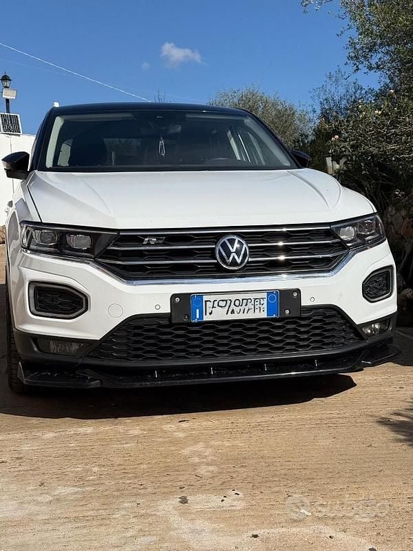 Usata VW T-Roc 150 CV (110 kW) 2018 Bianco SUV