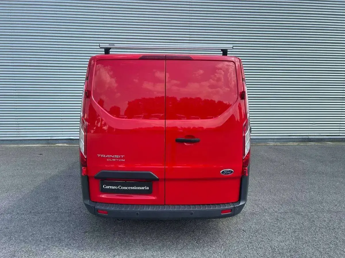Usata Ford Transit Custom Trend 131 CV (96 kW) 2017 Rosso Furgone