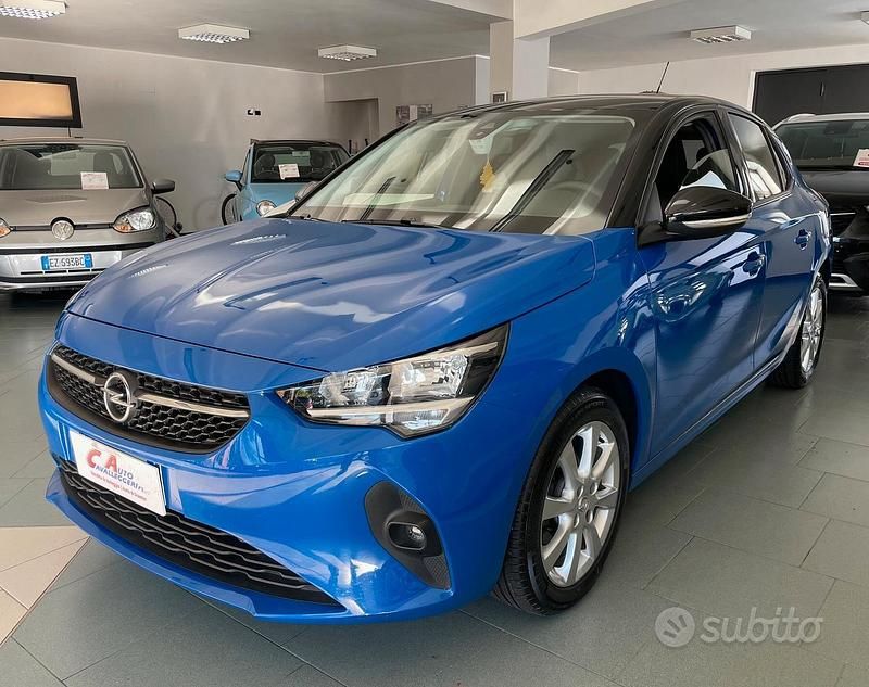 Usata Opel Corsa Edition 75 CV (55 kW) 2021 Blu Berlina