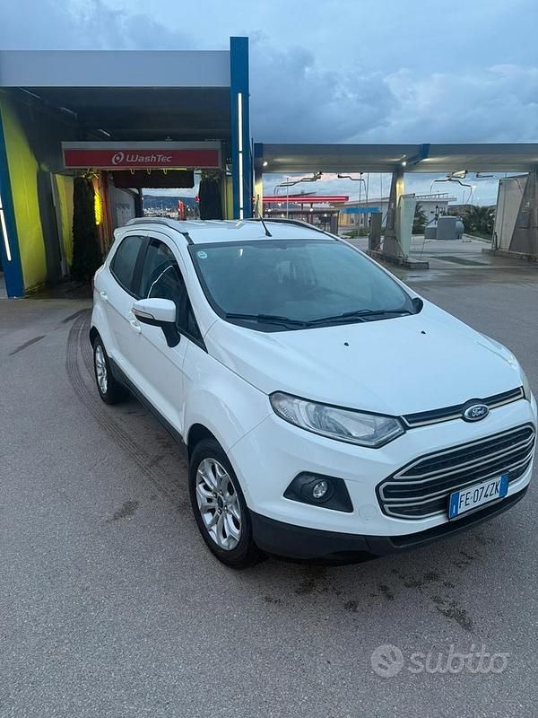 Usata Ford Ecosport 95 CV (69 kW) 2016 Bianco SUV