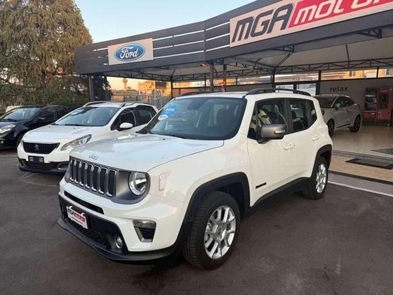 Bianco Usata 2019 Jeep Renegade Limited SUV | 15.390 € (Ottimo prezzo) - Immagine 1/4