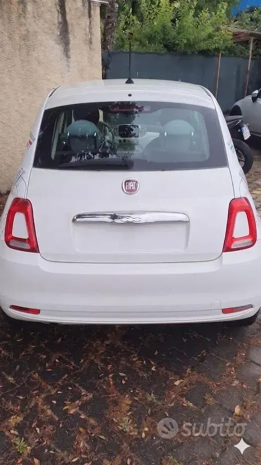 Usata Fiat 500 95 CV (69 kW) 2017 Bianco Berlina