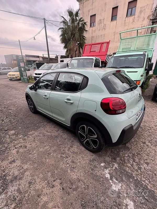 Usata Citroën C3 PureTech 82 CV (60 kW) 2019 Verde Utilitaria