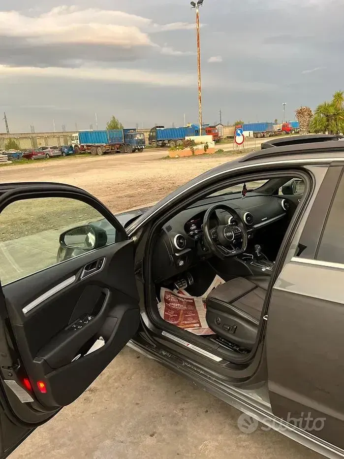 Usata Audi A3 150 CV (110 kW) 2016 Grigio Berlina
