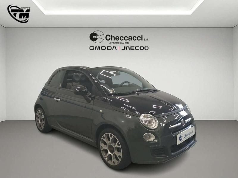 Usata Fiat 500C 69 CV (50 kW) 2014 Grigio Cabrio