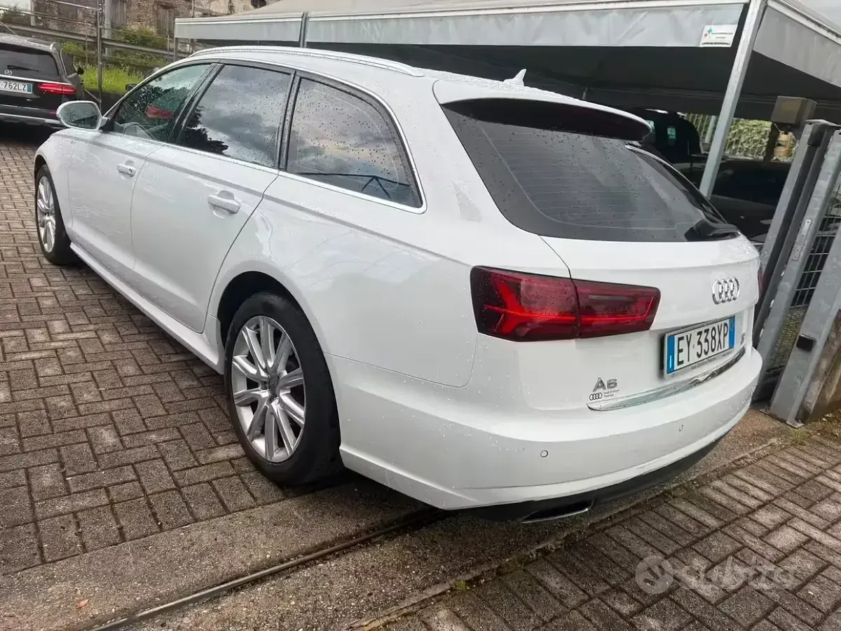 Usata Audi A6 S-line plus 190 CV (139 kW) 2015 Bianco Station wagon