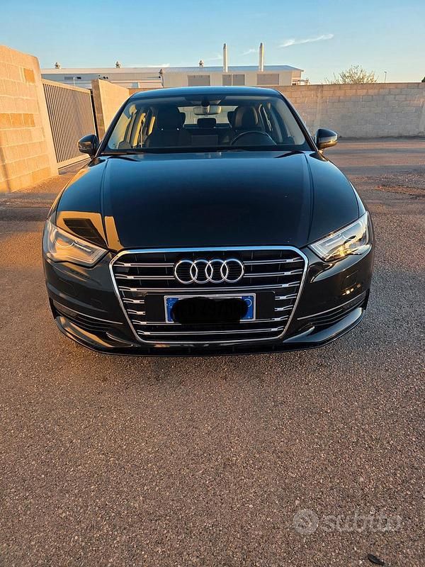 Usata Audi A3 110 CV (80 kW) 2016 Nero Berlina