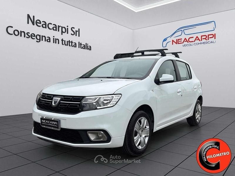 Usata Dacia Sandero 101 CV (74 kW) 2021 Bianco pastello Furgone