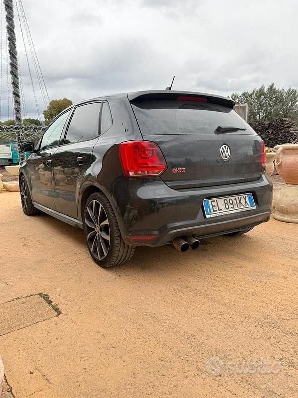 Usata VW Polo GTI 180 CV (132 kW) 2011 Nero Utilitaria
