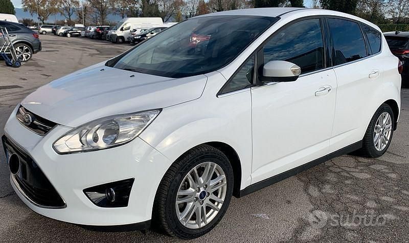 Usata Ford C-MAX 125 CV (91 kW) 2014 Bianco Monovolume