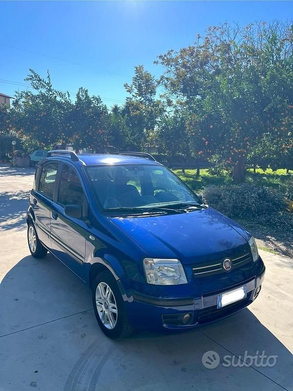 Usata Fiat Panda 75 CV (55 kW) 2008 Blu Berlina
