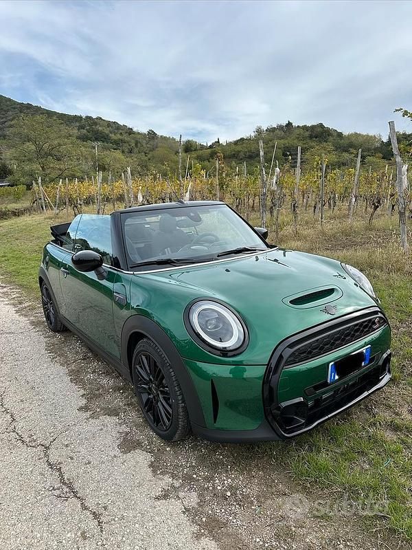 Usata Mini Cooper S Cabriolet 178 CV (130 kW) 2022 Verde Cabrio