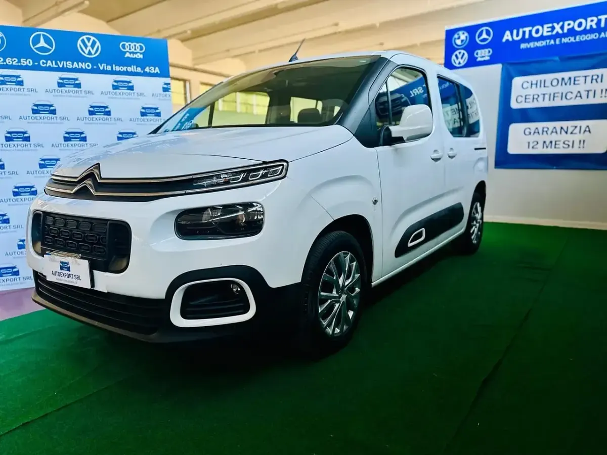 Usata Citroën e-Berlingo 101 CV (74 kW) 2020 Bianco Monovolume