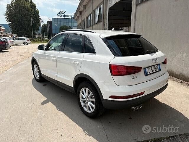 Usata Audi Q3 Design 150 CV (110 kW) 2016 Bianco SUV