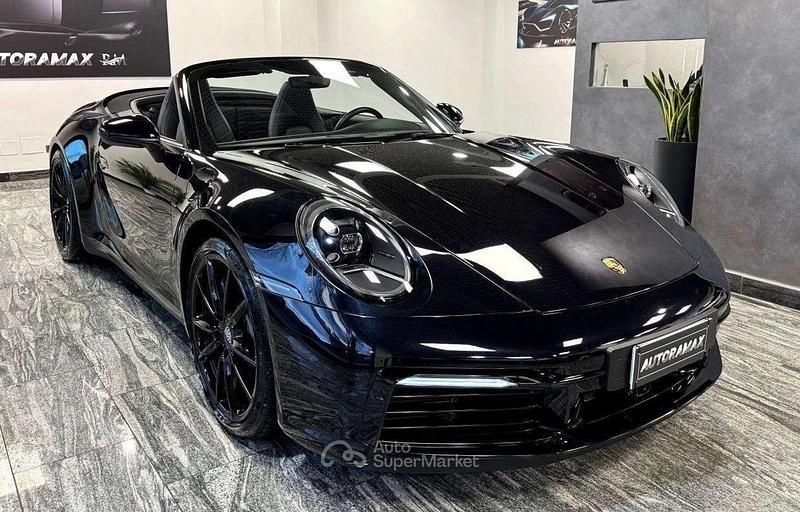 Usata Porsche 911 Carrera Cabriolet 480 CV (353 kW) 2022 Nero Cabrio