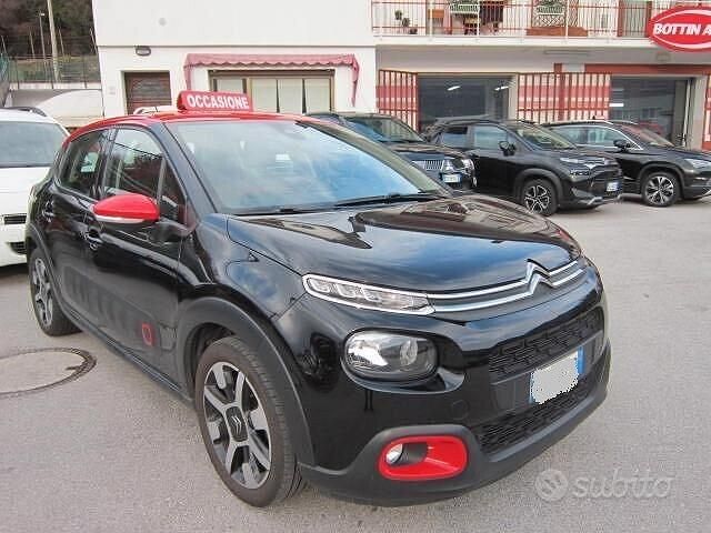 Usata Citroën C3 PureTech 110 CV (80 kW) 2019 Nero Utilitaria