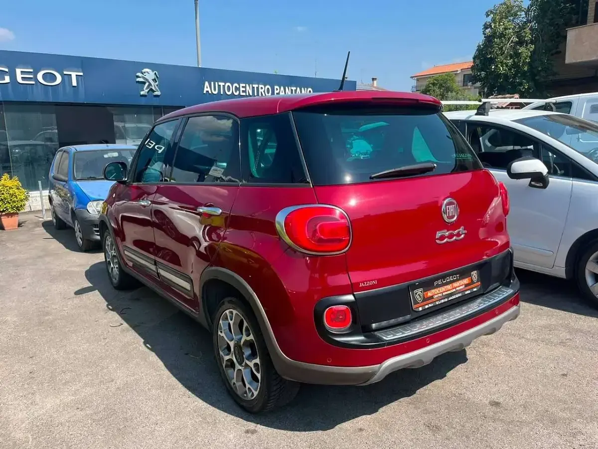 Usata Fiat 500L Trekking 84 CV (61 kW) 2014 Rosso Monovolume