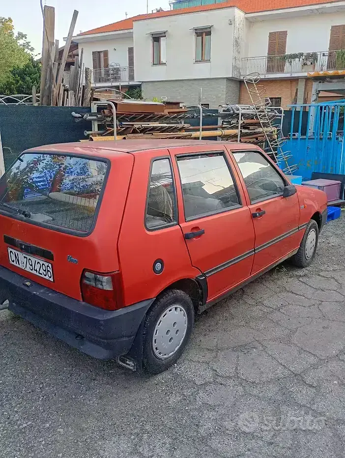 Usata Fiat Uno 45 CV (33 kW) 1991 Rosso Utilitaria