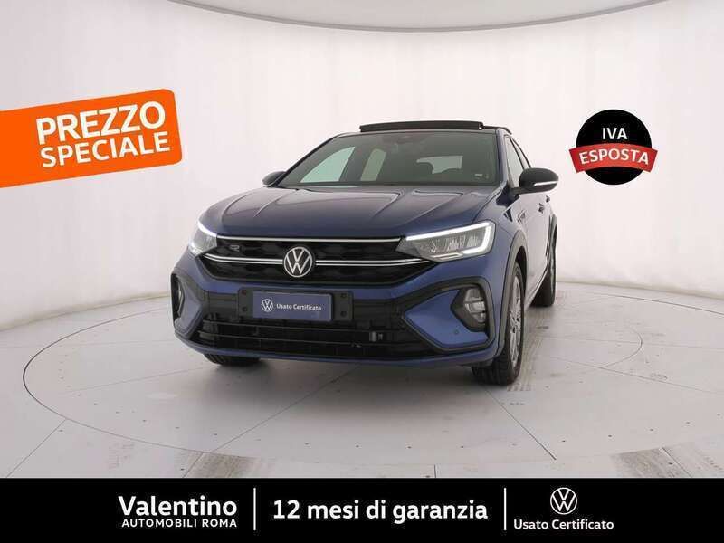 Blu Usata 2024 VW Taigo R-line SUV | 23.450 € (Buon prezzo) - Immagine 1/4