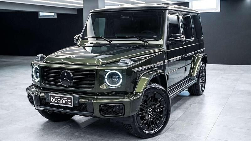 Olive green manufaktur Usata 2025 Mercedes G450 AMG Line Premium Plus SUV | 171.999 € (Buon prezzo) - Immagine 1/4