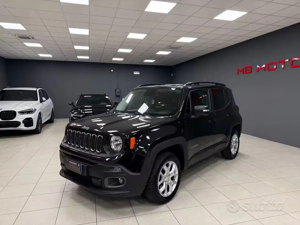 Usata Jeep Renegade Longitude 140 CV (102 kW) 2018 Nero SUV