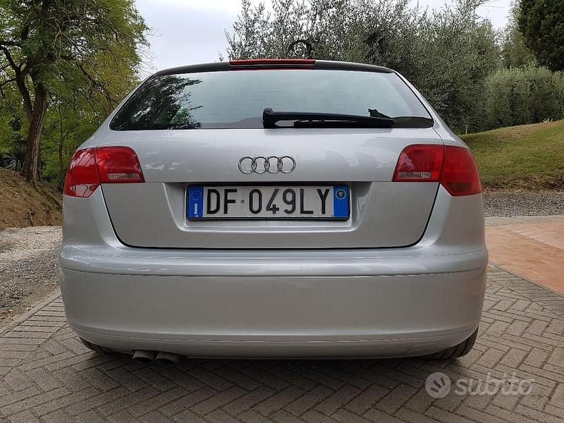 Usata Audi A3 140 CV (102 kW) 2009 Grigio Utilitaria