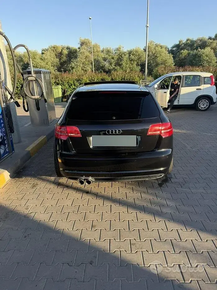 Usata Audi A3 140 CV (102 kW) 2010 Nero Utilitaria