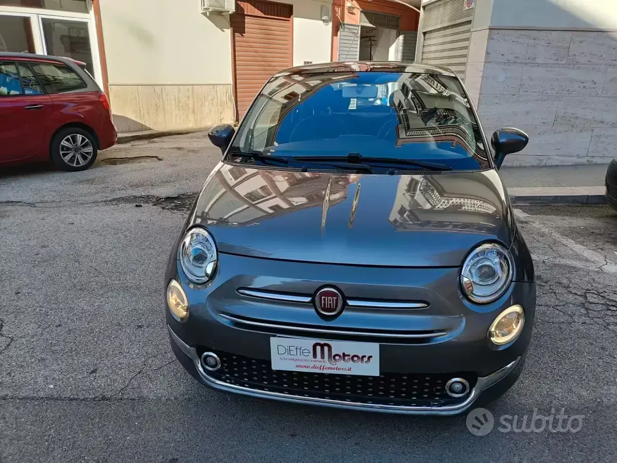 Usata Fiat 500 Lounge 95 CV (69 kW) 2016 Grigio Utilitaria