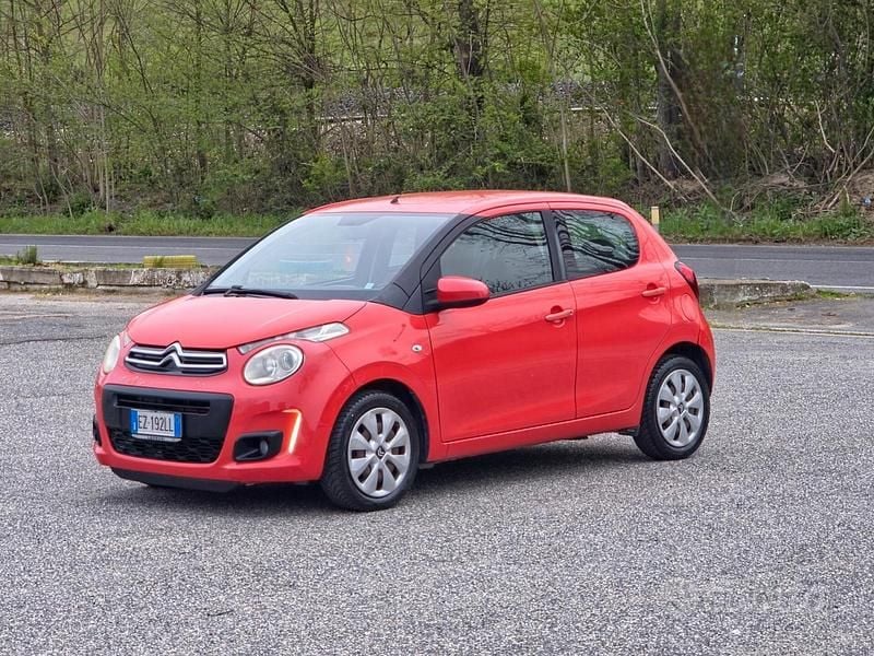 Second-hand Citroën C1 PureTech 82 CP (60 kW) 2015 Portocaliu Hatchback