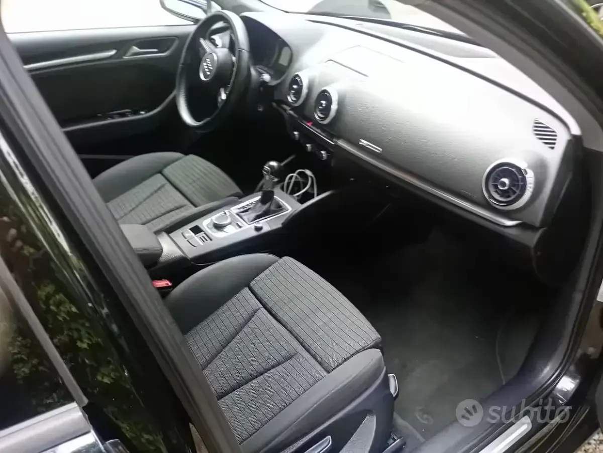 Usata Audi A3 116 CV (85 kW) 2018 Nero Berlina