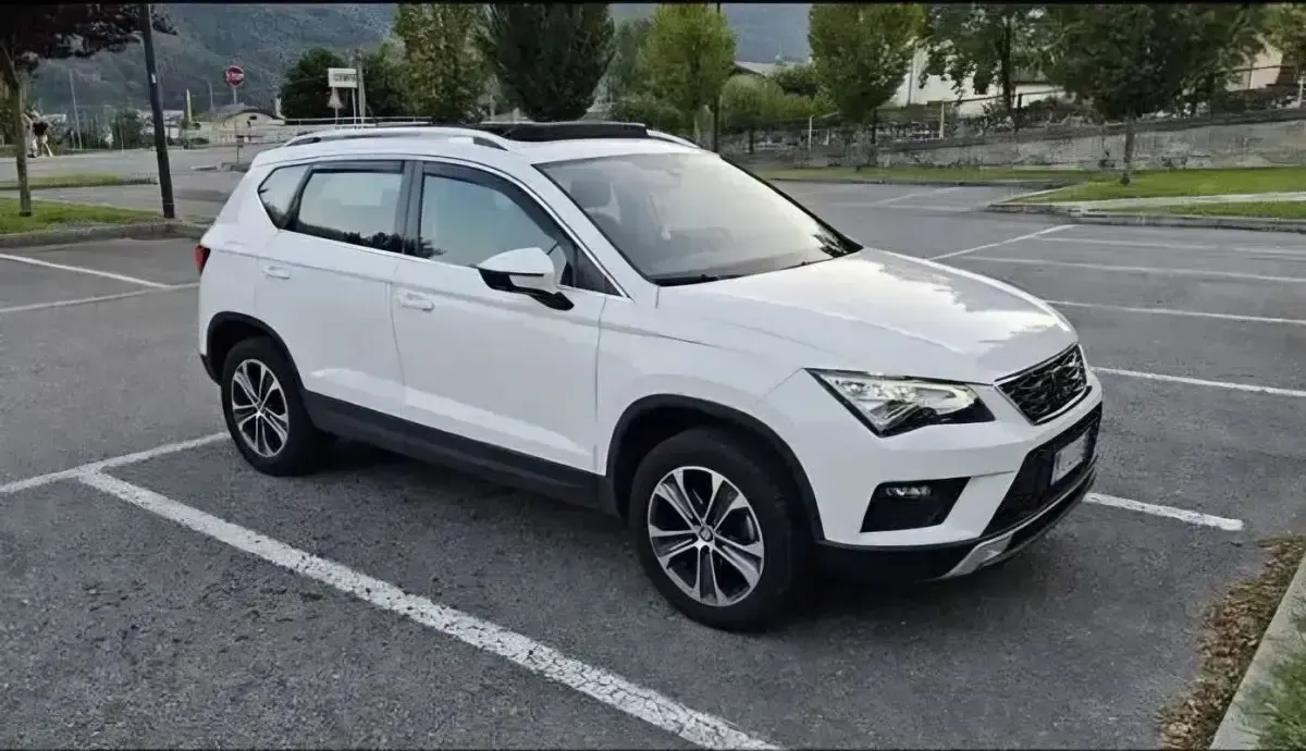Usata Seat Ateca 4Drive 150 CV (110 kW) 2018 Bianco SUV