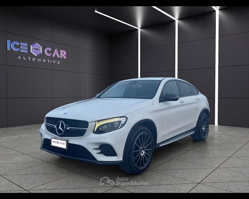 Usata Mercedes GLC250 Premium 204 CV (150 kW) 2017 Bianco Coupé