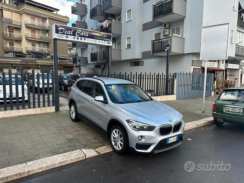 Usata BMW X1 Sport Line 150 CV (110 kW) 2017 Argento SUV