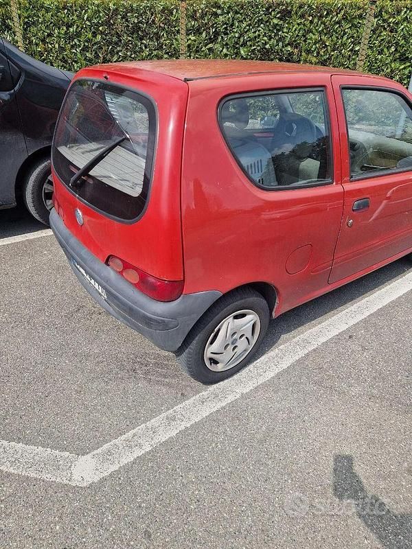 Usata Fiat 600 2007 Rosso Utilitaria