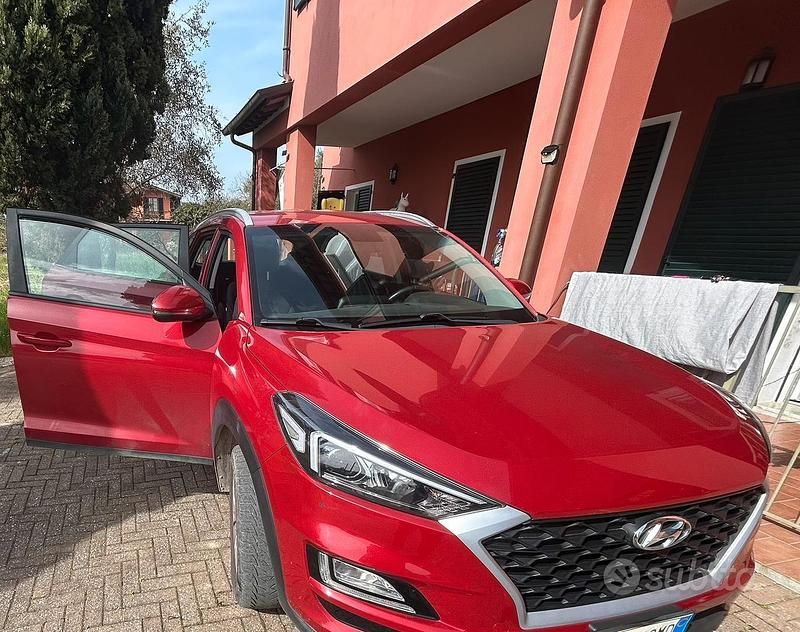 Usata Hyundai Tucson 116 CV (85 kW) 2019 Rosso SUV