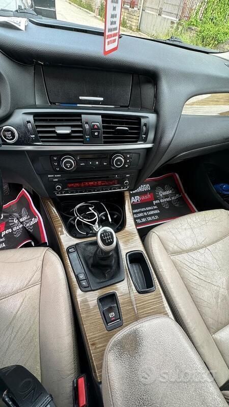 Usata BMW X3 177 CV (130 kW) 2011 Nero SUV