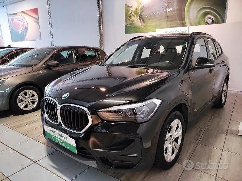 Usata BMW X1 Advantage 125 CV (91 kW) 2021 Nero SUV