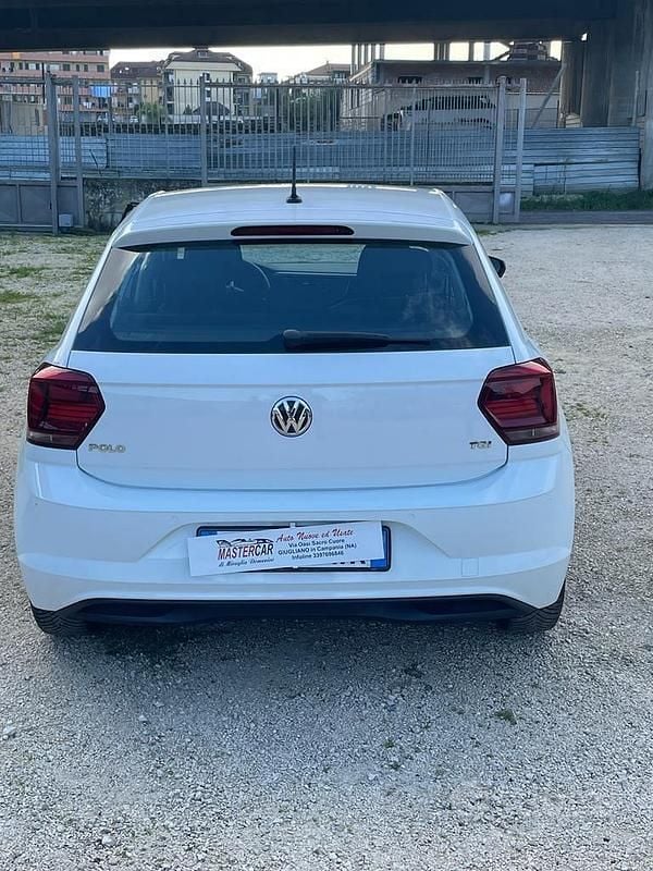 Usata VW Polo 90 CV (66 kW) 2018 Bianco Utilitaria
