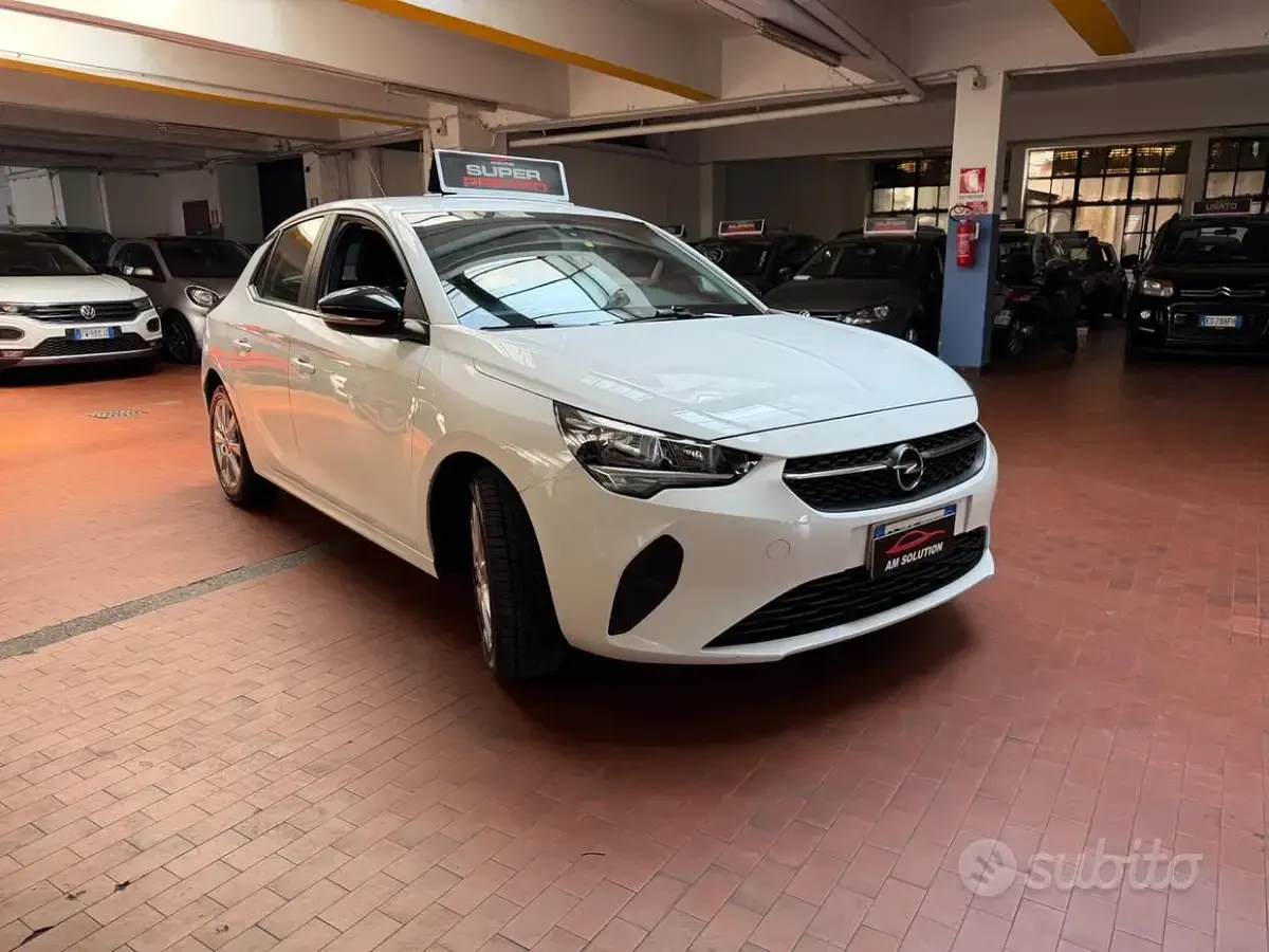 Usata Opel Corsa 75 CV (55 kW) 2021 Bianco Utilitaria