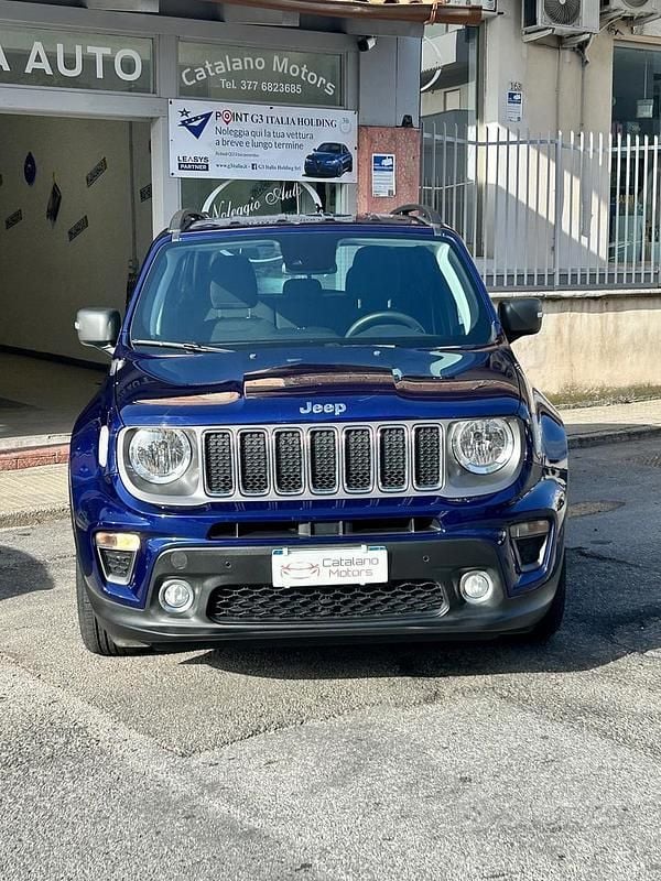 Usata Jeep Renegade Limited 130 CV (95 kW) 2021 Blu SUV