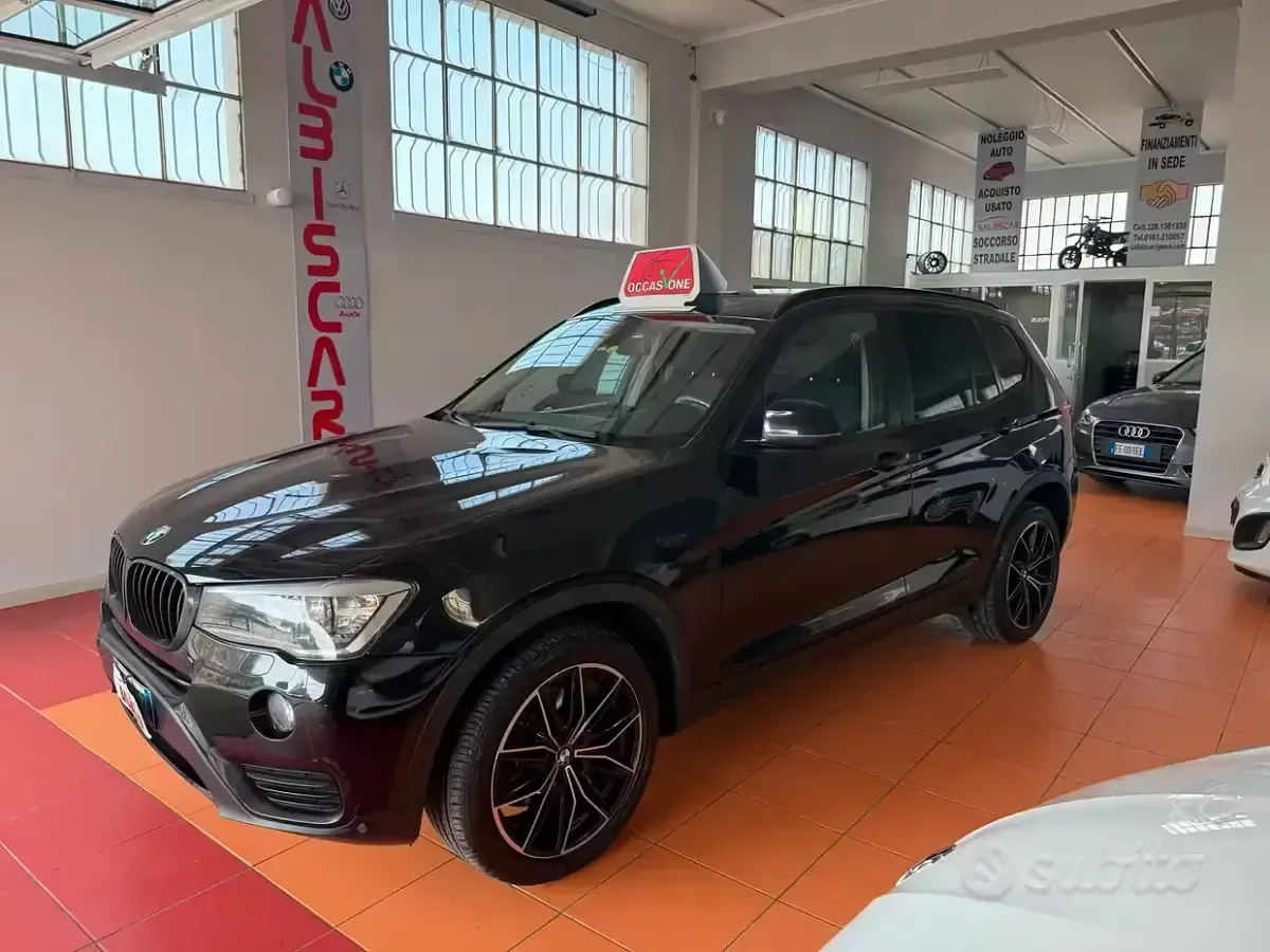 Usata BMW X3 150 CV (110 kW) 2015 Nero SUV