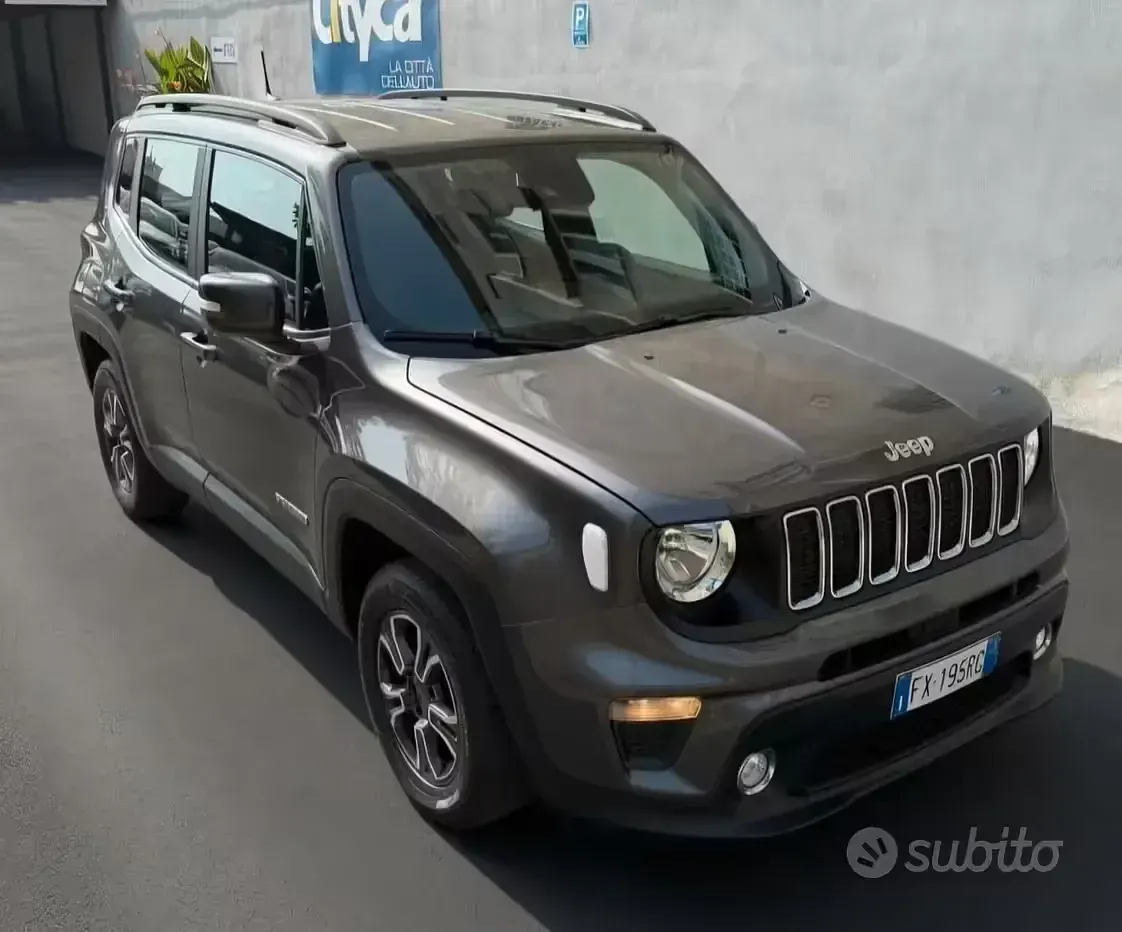 Usata Jeep Renegade Longitude 120 CV (88 kW) 2019 Grigio SUV