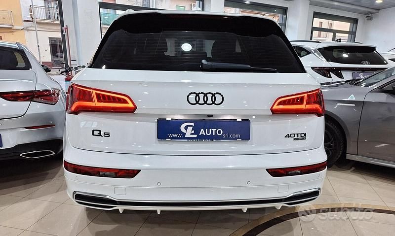 Usata Audi Q5 S-line plus 190 CV (139 kW) 2018 Bianco SUV