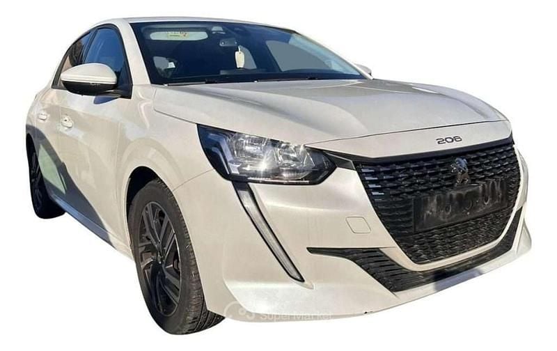 Usata Peugeot 208 Allure 101 CV (74 kW) 2020 Bianco Utilitaria