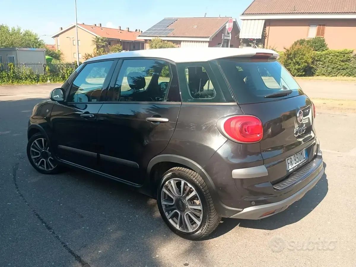 Usata Fiat 500L Mirror 120 CV (88 kW) 2018 Grigio Monovolume